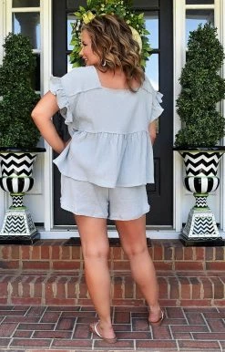 143 Story - IPM7963-PP - 6922 BOTTOMS Weekend Living Shorts - Slate