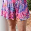 Adrienne - 1810TP - 2922 BOTTOMS Under The Palms Print Shorts - Multi