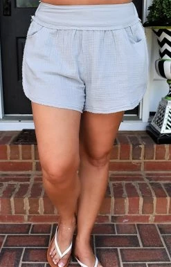 143 Story - IPM7963-PP - 6922 BOTTOMS Weekend Living Shorts - Slate