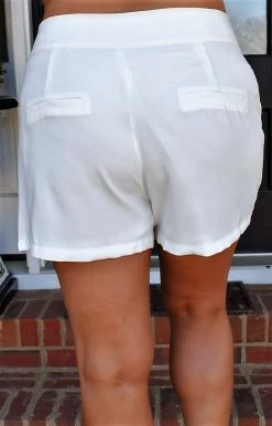 TCEC - CP9442 - 32122 Making It Happen Shorts - White BOTTOMS