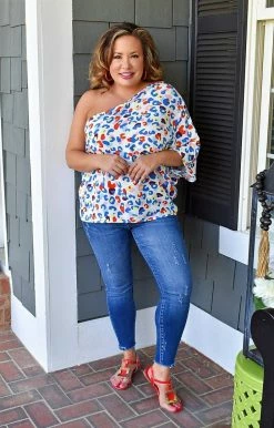 Andree - T10110-1 - 33022 TOPS Chic Lifestyle Leopard Top - Multi 7 Andree - T10110-1 - 33022 TOPS Chic Lifestyle Leopard Top - Multi