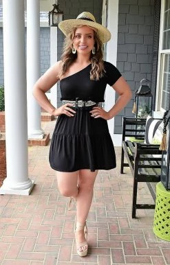 Heimish - BL-SD1313S - 31222 DRESSES On Arrival Dress - Black