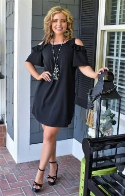 Spin USA - MD3705 - 62822 DRESSES Perfectly Innocent Dress - Black 7 Spin USA - MD3705 - 62822 DRESSES Perfectly Innocent Dress - Black