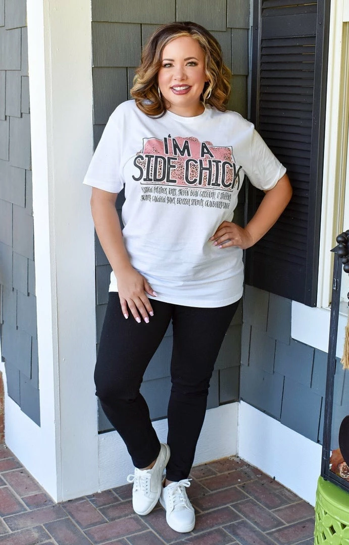 Glittering South - SIDE CHICK - 102821 I'm A Side Chick Graphic Tee Graphic Tees 1 Glittering South - SIDE CHICK - 102821 I'm A Side Chick Graphic Tee Graphic Tees