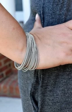 What's Hot - 1084Silver - 5322 Let's Call It Even Bracelet - Silver Accessories