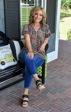 Heimish - ET6220-12 - 62822 TOPS Expecting You Print Top - Multi