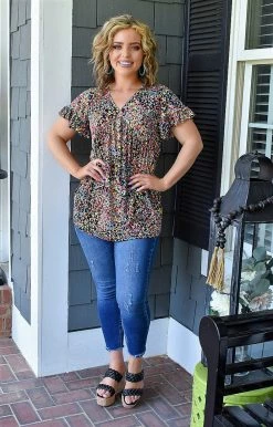 Heimish - ET6220-12 - 62822 TOPS Expecting You Print Top - Multi
