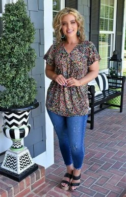 Heimish - ET6220-12 - 62822 TOPS Expecting You Print Top - Multi