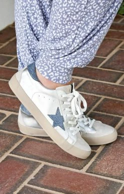 Shu Shop - PERRY - 82821 SHU SHOP - Perry Sneakers - Silver/Blue