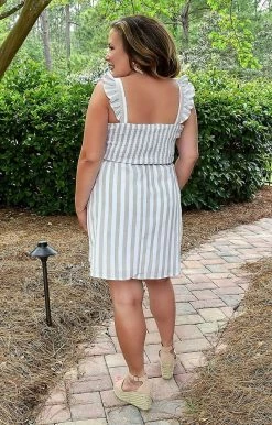 Andree - PD10001 - 41822 Casual Dresses No One Compares Dress - Taupe 6 Andree - PD10001 - 41822 Casual Dresses No One Compares Dress - Taupe