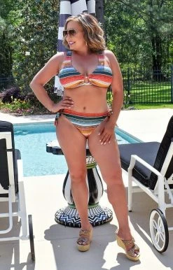 Unique Vintage - CZ201 - 5522 Dancing In The Sand Bikini Bottom