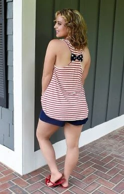 Heimish - ST6000-15 - 53022 All American Babe Print Top 6 Heimish - ST6000-15 - 53022 All American Babe Print Top