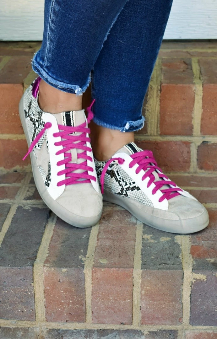 Shu Shop - PALOMA - 92621 SHU SHOP - Paloma Sneakers - Natural Snake SHOES 1 Shu Shop - PALOMA - 92621 SHU SHOP - Paloma Sneakers - Natural Snake SHOES