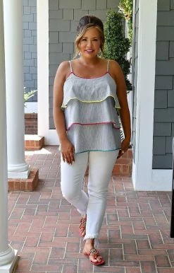 Andree - 18362-S-PP - 5622 Pure Excitement Top - Blue