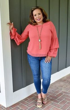 Heimish - T1064 - 41522 TOPS All You Can Do Top - Coral