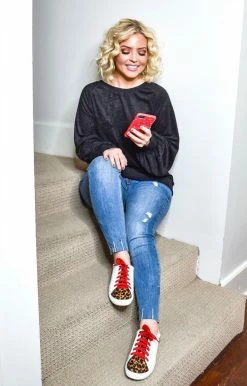 HeySon - HT1285PD - 112820 Never Say Never Pullover - Black