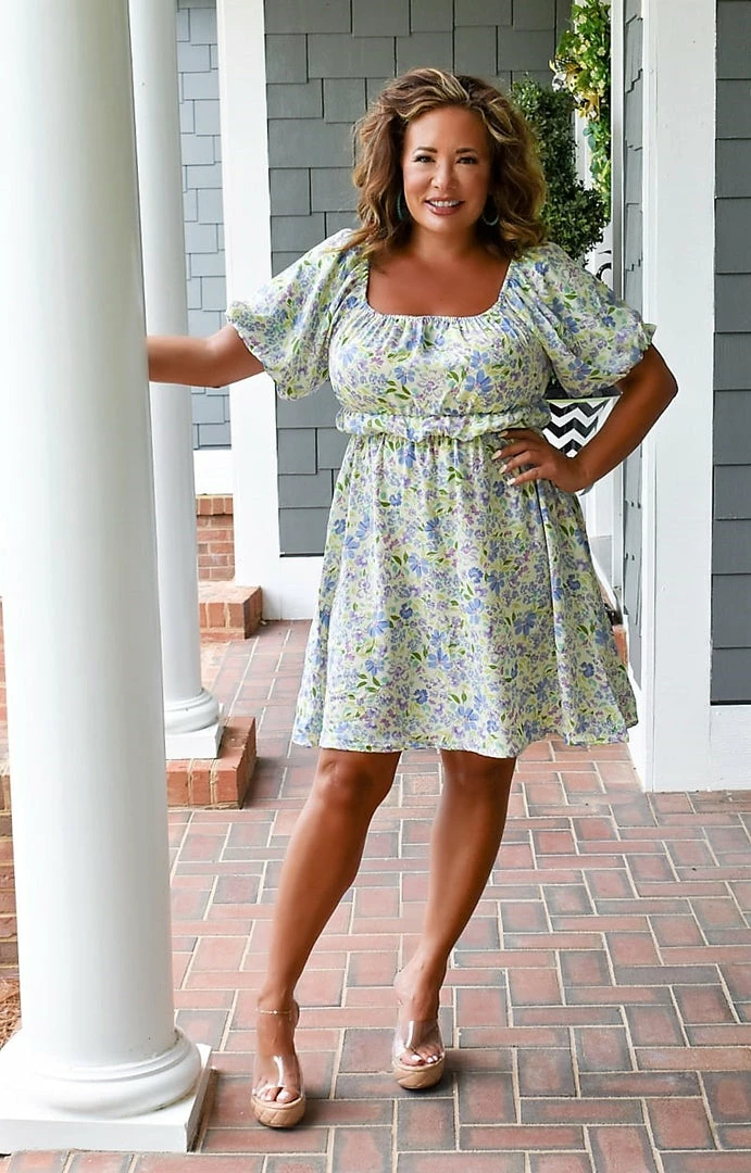 First Love - D11946 - 71122 DRESSES Suddenly Speechless Floral Dress - Multi 4 First Love - D11946 - 71122 DRESSES Suddenly Speechless Floral Dress - Multi