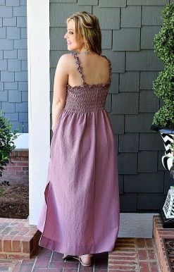 Heimish - WD1003F - 42522 Heat Of The Moment Maxi Dress - Dark Mauve