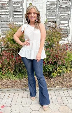 Staccato - 18612PP - 22122 Asked For You Top - White