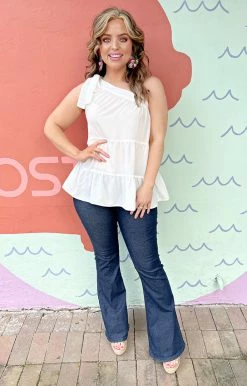 Staccato - 18612PP - 22122 Asked For You Top - White