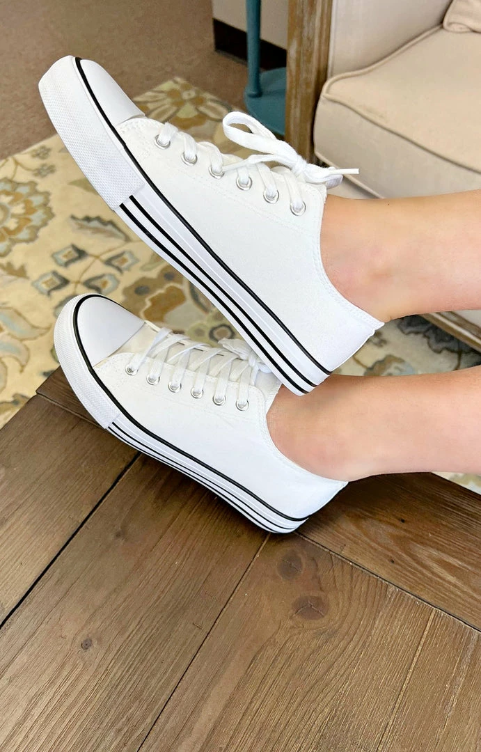 Miami Shoe - LOCA-3 - 21721 SHOES Always There Sneakers - White 1 Miami Shoe - LOCA-3 - 21721 SHOES Always There Sneakers - White