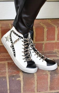 Shu Shop - RIRI - 82121 SHOES SHU SHOP - Riri High Top Sneakers - White