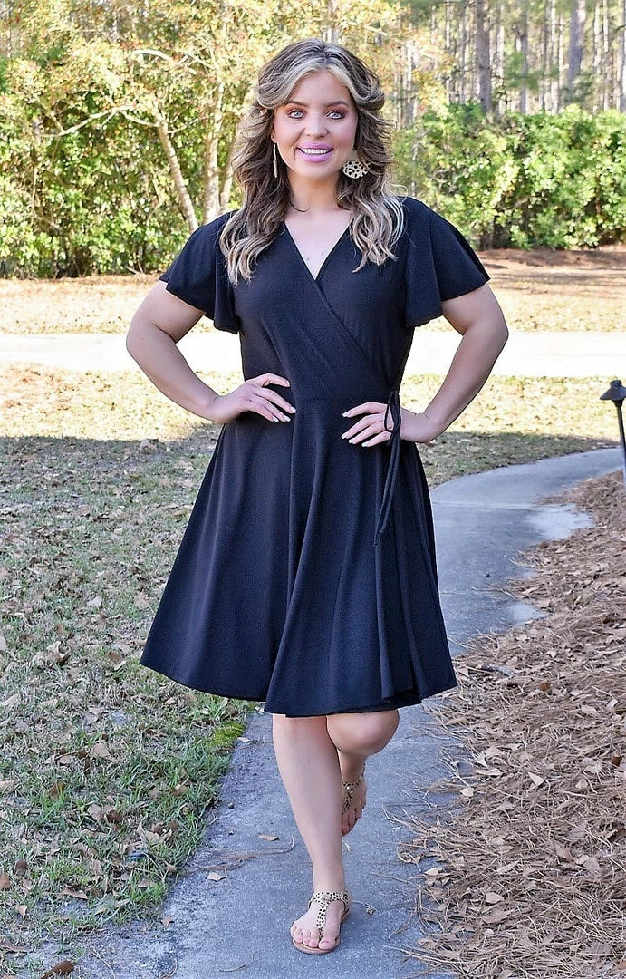 White Birch - D73217A1P - 3622 True Wish Dress - Black 4 White Birch - D73217A1P - 3622 True Wish Dress - Black